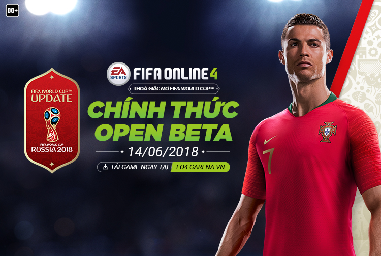 FIFA Online 4 ra mắt Open Beta tại Việt Nam ngày 14 tháng 6 năm 2018